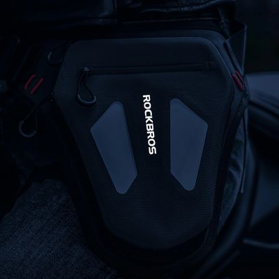 7. Rockbros Motorcycle Bag for Leg, Thigh, Waist, Shoulder - Black