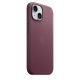 7. Case with MagSafe Apple iPhone 15 Feingewebe Case Mullberry