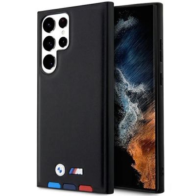 BMW BMHCS23L22PTDK S23 Ultra S918 black/black Leather Stamp Tricolor