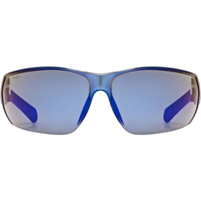 3. UVEX Equate cycling glasses, black/blue matt/mirror blue