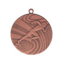 Bronze medal - running - steel medal