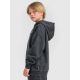 4. Boy's sweatshirt with hood, open, 4F 4FJRAW25TSWSM2344-22S