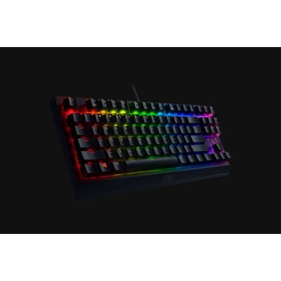 4. Razer Blackwidow V3 Tenkeyless Keyboard Gaming USB QWERTY US English Black