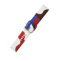 Strap Moro for Samsung Galaxy Watch 40 / 41 / 42 / 43 / 44 mm silicone bracelet watch band - pattern 8