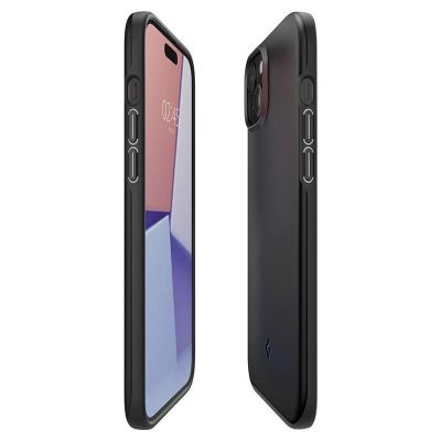 14. Spigen Thin Fit iPhone 15 Plus Case - Black