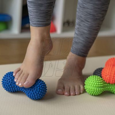 5. Roller for massage and rehabilitation Tullo duoball 15.5 cm 449