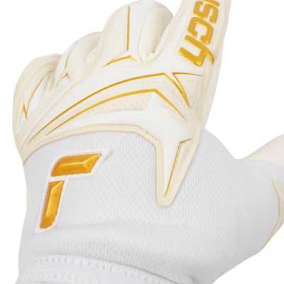 5. Reusch Attrakt AB1 Advance goalkeeper gloves white 5670002 1130