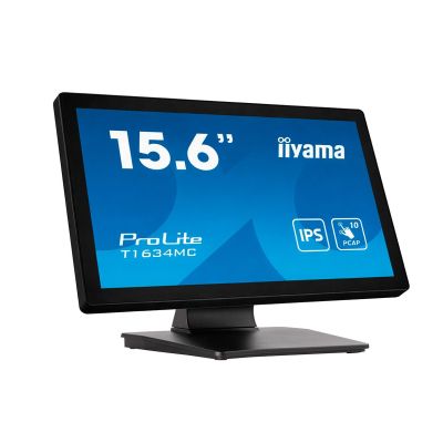 22. iiyama ProLite T1634MC-B1S computer monitor 39.6 cm (15.6") 1920 x 1080 px Full HD LED Touchscreen Black