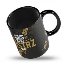 Mug with coaster GKS Tychy Polish Champion 2025 SREBGKS-KUBP-MIS