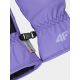 2. Children's ski gloves 4F Junior 4FJWAW24AFGLU154-51S