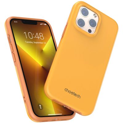 2. Choetech MFM Anti-drop Case Cover for iPhone 13 Pro Max orange (PC0114-MFM-YE)