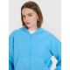 5. Women's zip-up hooded sweatshirt 4F 4FRSS25TSWSF2195-33S