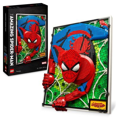 9. LEGO ART 31209 AMAZING SPIDER-MAN
