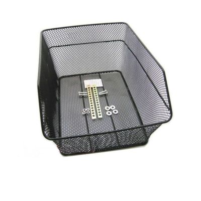 Bicycle basket - mesh, cut back