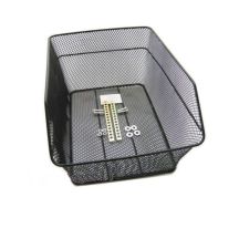 Bicycle basket - mesh, cut back