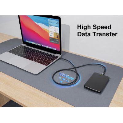 6. Equip 119464 USB Cable USB 3.2 Gen 2 (3.1 Gen 2) 7.5m USB C 10 Gbit/s 60W Black