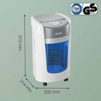 7. Leitz IQ OptiMax Home Office 225 shredder, 15l, P5, 6 sheets, Automatic Start/Stop, Reverse function, Rotating bin - 33% more shred capacity