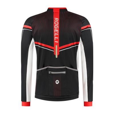 4. Rogelli GARA MOSTRO II long-sleeve cycling jersey, red, 4XL