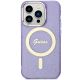 3. Guess GUHMP14LHCMCGU iPhone 14 Pro 6.1" purple/purple hardcase Glitter Gold MagSafe