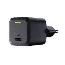 GREEN CELL USB-C CHARGER GAN GC POWERGAN 33W PD 3.0 QC 3.0 USB-C BLACK