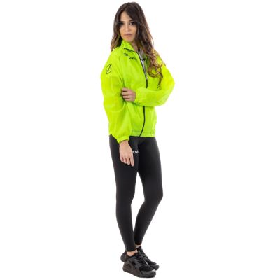10. Givova Rain Basico Fluo jacket RJ001 0019