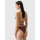 3. Women's swimsuit bikini top 4F 4FWSS24UBKTF041-81S Brown