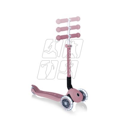 2. 3-wheel scooter Globber Foldable Lights ECOlogic Berry 692-510