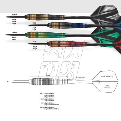 4. Harrows Vivid Steeltip HS-TNK-000013782