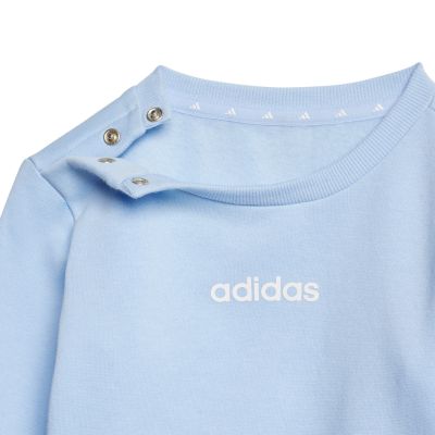 12. adidas Essentials Joggers blue children's tracksuit JE1381