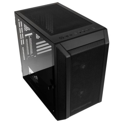 2. Kolink CITADEL MESH Micro Tower Computer Case, Black