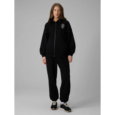 6. Women's loose sweatshirt with hood 4F 4FRSS26TSWSF2838-20S