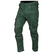 OUTDOOR work trousers, jogger type, green, size XXL
