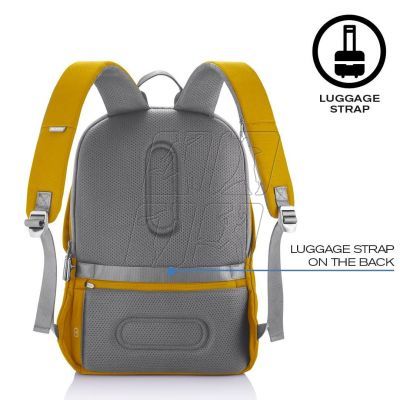 7. XD DESIGN ANTI-THEFT BACKPACK BOBBY SOFT YELLOW P/N: P705.798