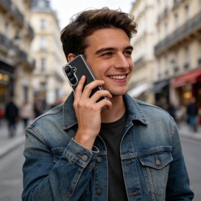 7. Tech-Protect FlexAir Hybrid Case for Samsung Galaxy S26 - Clear