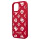 6. Guess GUHCP12LLSPEWRE iPhone 12 Pro Max 6.7" red/red hard case Peony Collection