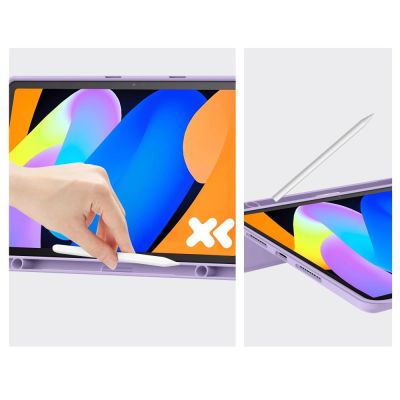 10. Tech-Protect SmartCase Pen Case for Lenovo Idea Tab 11.0 TB-336 - Purple