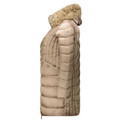 4. Women’s parka Geographical Norway BOLOLITA TAUPE DB LADY 0116-1 (WZ7487F/GN-TAUPE)
