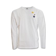 Wood Wood Mel Patches Longsleeve White blouse - 10235402-2323-White