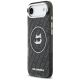 2. Karl Lagerfeld IML Choupette Head Logo MagSafe iPhone Air Case - Black
