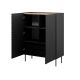 2. 2D2SZ ONDA bookcase 98x45x127 black