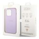 8. Guess Saffiano Strap Case for iPhone 14 Pro - Purple