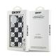 8. DKNY IML Checkered Mono Pattern case for iPhone 15 / 14 / 13 - black