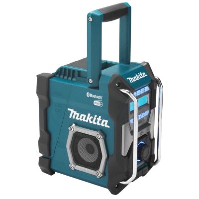 7. Makita MR004G radio Workplace Analog and Digital Black, Green
