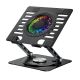 7. Wozinsky WDCX-X16-AS CoolBase RGB 360° Cooling Stand for Laptop and Tablet - Black