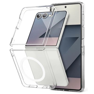 3. Ringke Slim Magnetic MagSafe Case for Samsung Galaxy Z Flip 7 - Transparent
