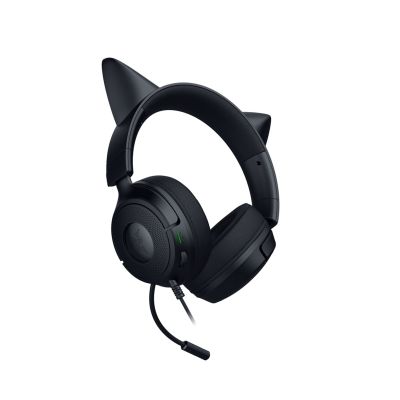 4. Razer Gaming Headset Kraken Kitty V3 X, Wired Over-Ear, with Microphone, Black
