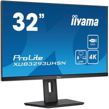 iiyama ProLite XUB3293UHSN-B5 computer monitor 80 cm (31.5") 3840 x 2160 px 4K Ultra HD LCD Black