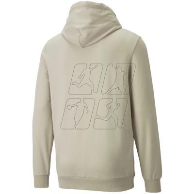 4. Puma Modern Basics Hoodie TR Putty M 847410 64