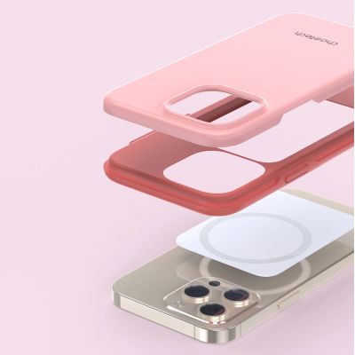 2. Choetech MFM Anti-drop case Made For MagSafe for iPhone 13 Pro Max pink (PC0114-MFM-PK)