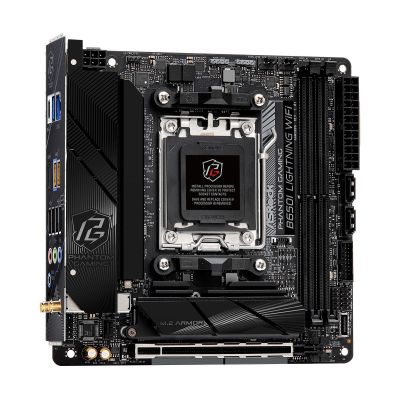 2. Asrock B650I LIGHTNING WIFI Motherboard